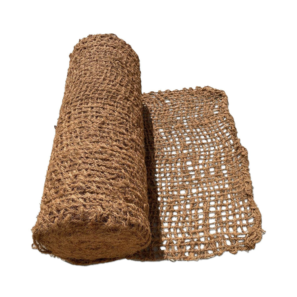 Fibra de coco para vasos e geotêxtil
