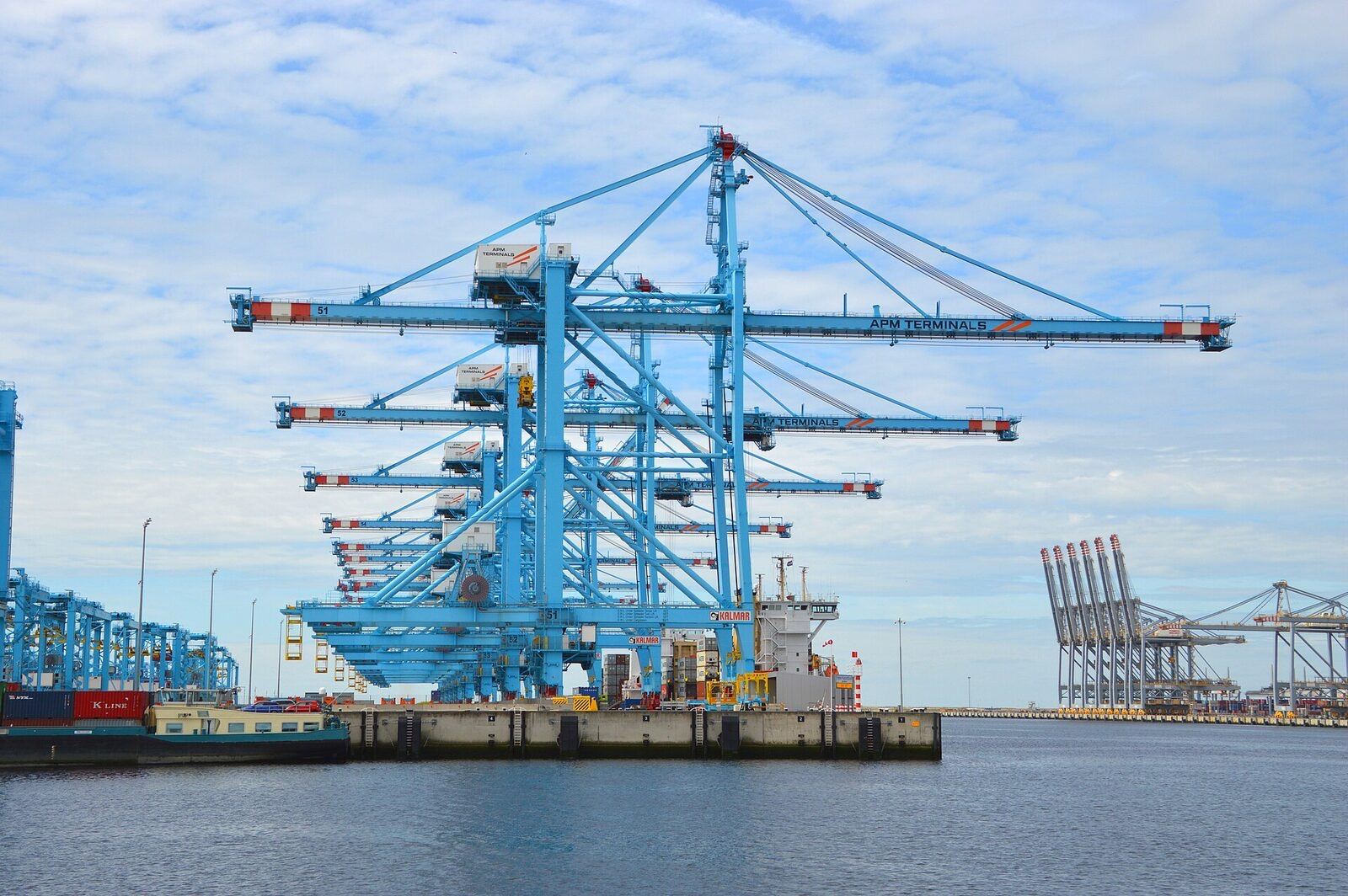 Terminal de contêineres em Maasvlakte, Roterdã